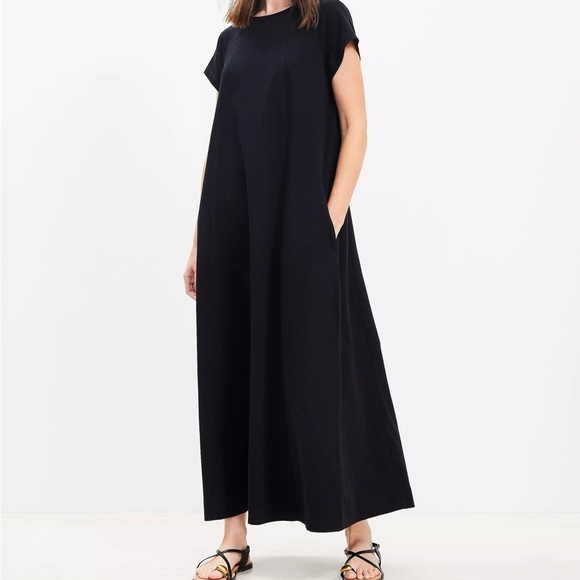 LOFT Classic Black Maxi Dress - Picture 1 of 7